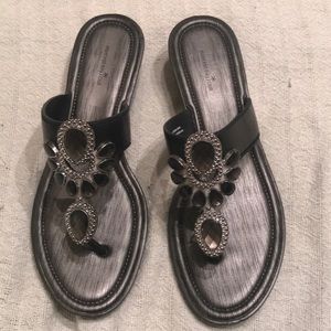 Bejeweled sandals FINAL PRICE